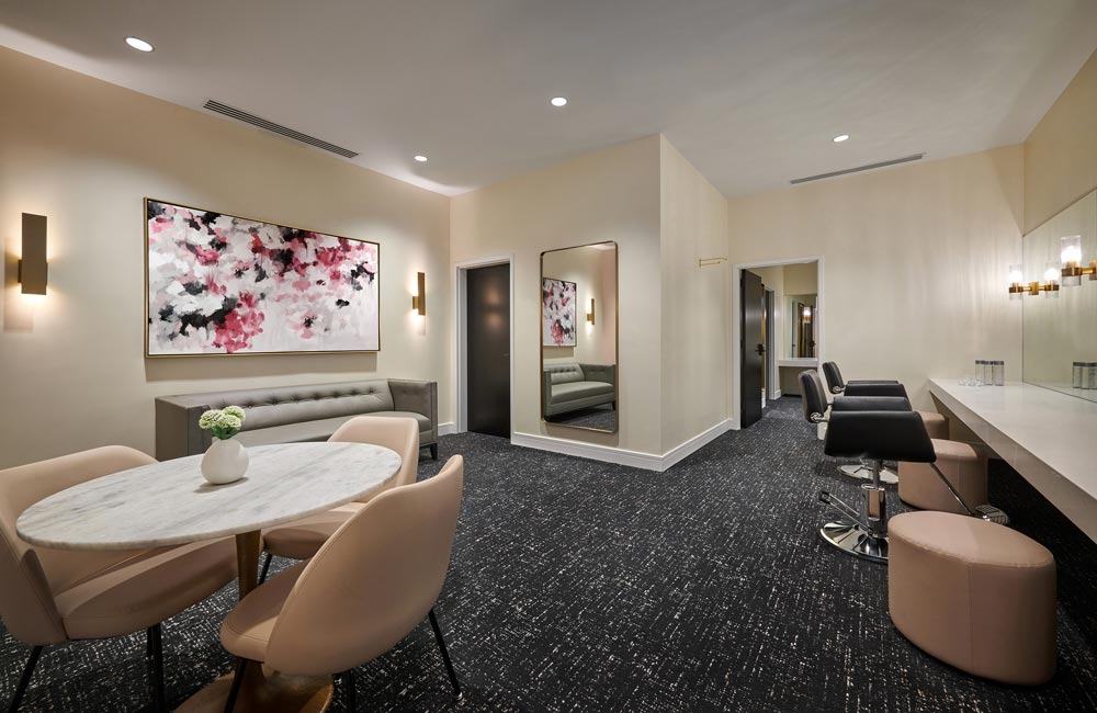 Ateres Ayala Skokie Dressing Room Hospitality Space