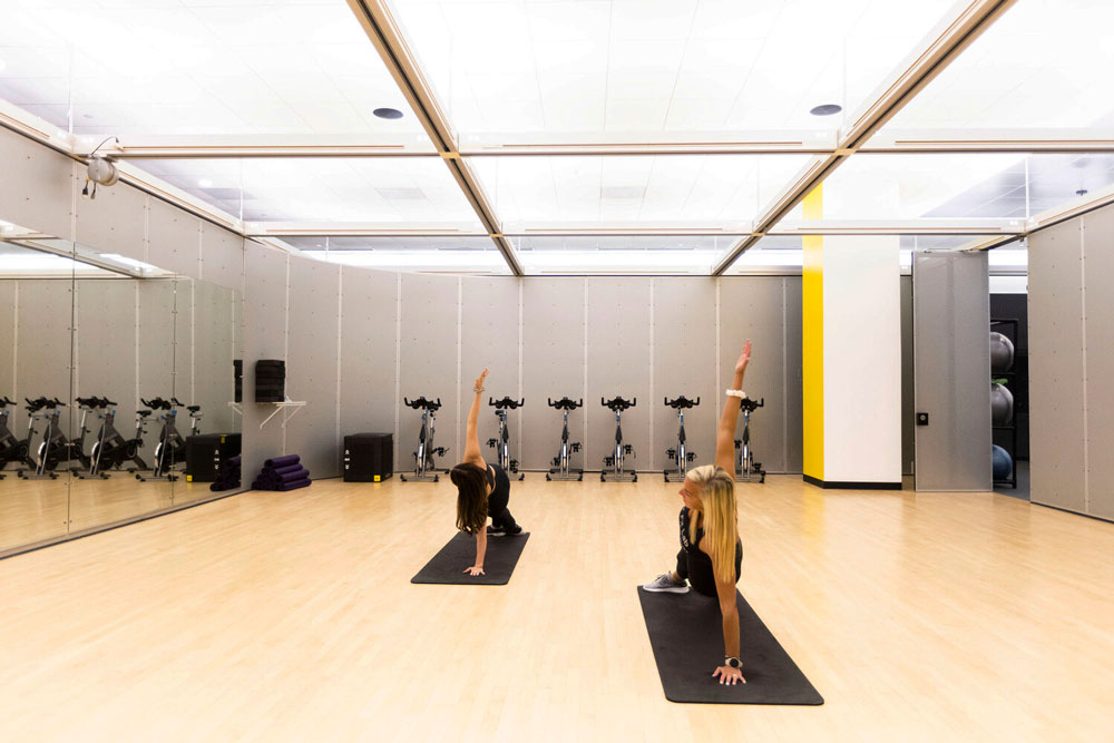 Fit Lab Fitness classroom chicago design build