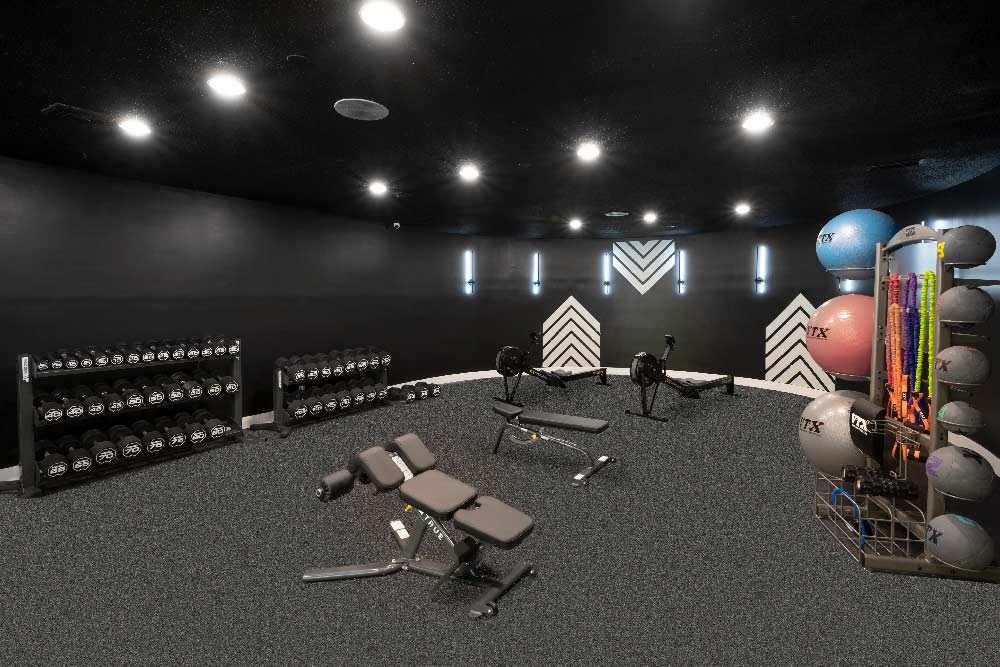 Fitness Center Gym Whisperwood Club House Design-Build