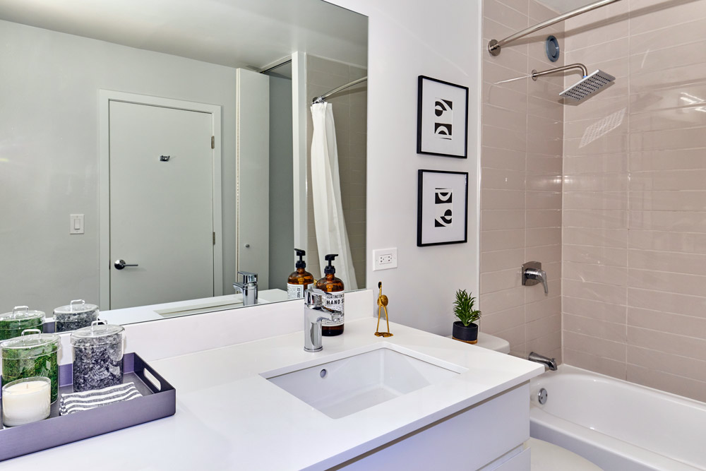 K Square Apartment bathroom upgrades design construction