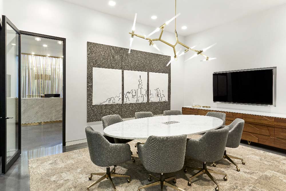 ML Group Conference Room Design-Build Construction Firm Chicagoland Skokie