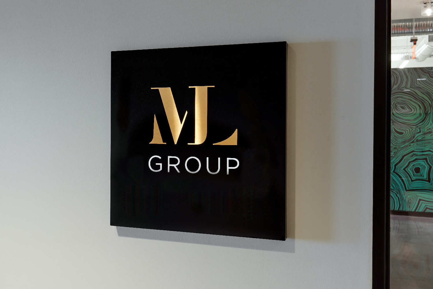 ML Group Chicago Office Skokie Design-Build Construction Firm Signage