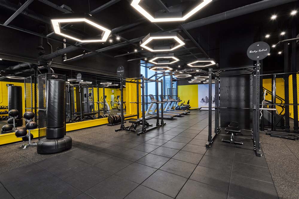 K Square Multi-Family Apartments Gym Amenities design construction