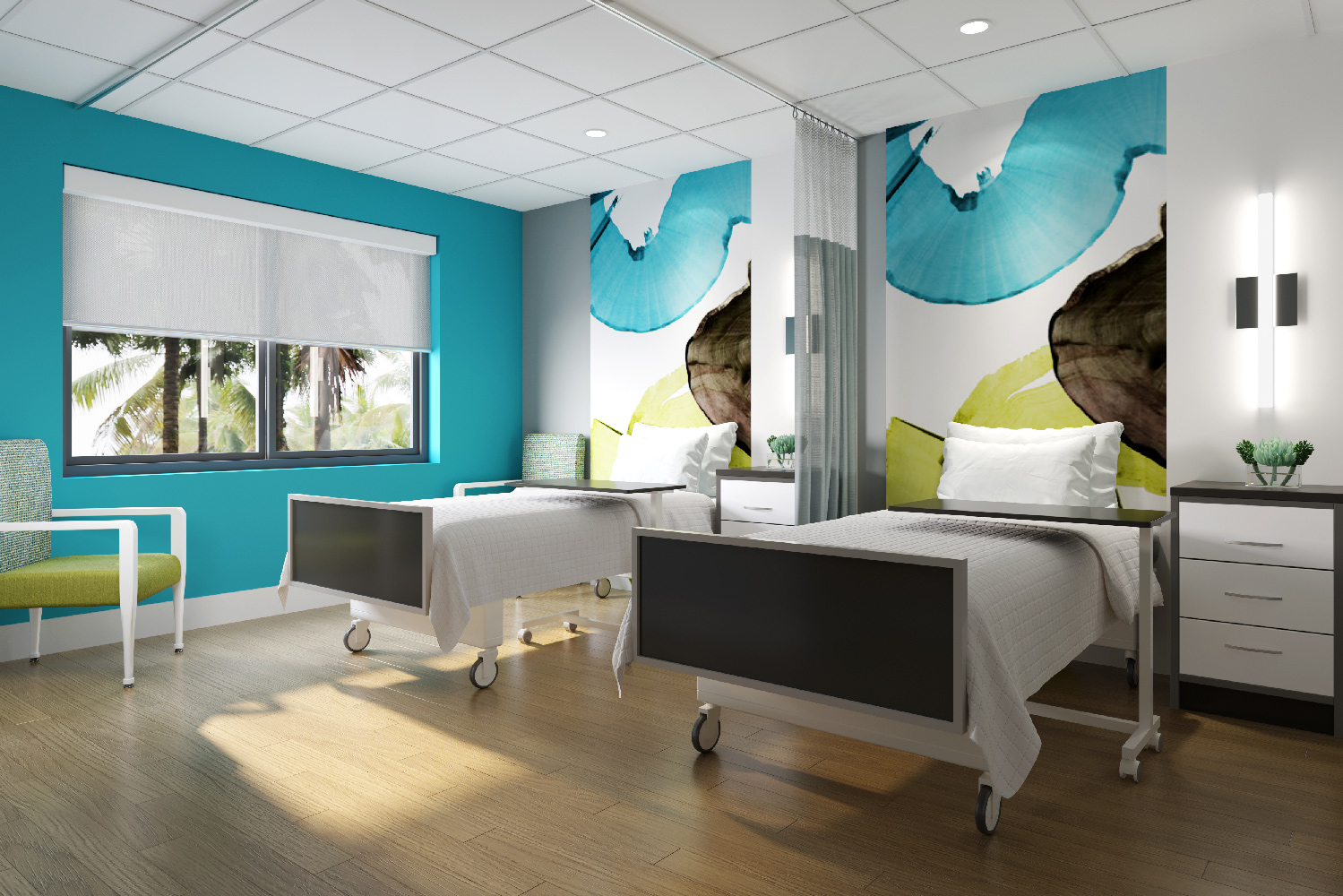 Sandgate Gardens Patient Rooms Fort Pierce Florida Healthcare