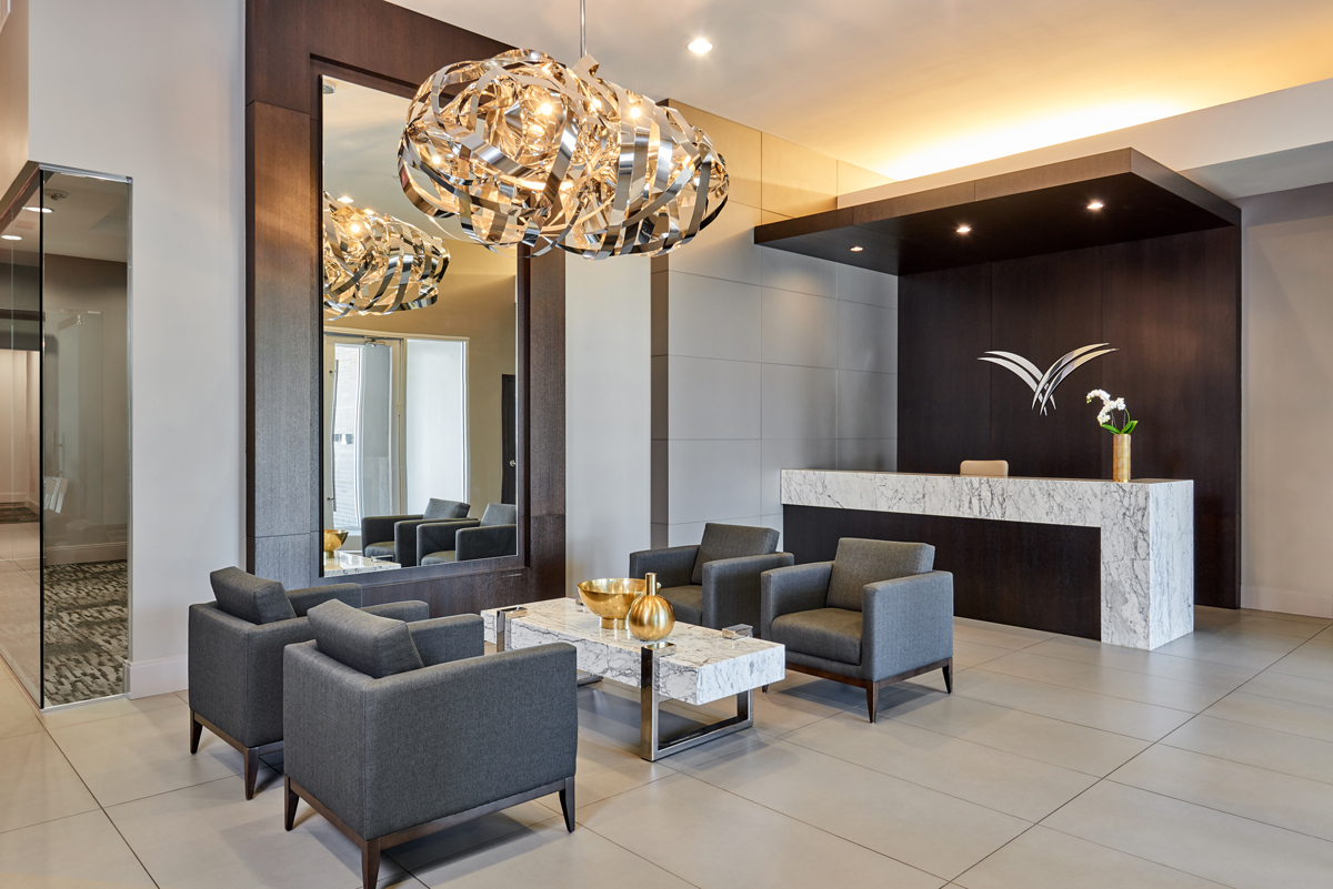 Villa Healthcare Lobby Reception Workplace Design